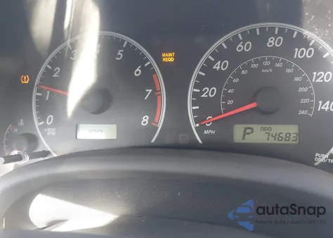 2009 Toyota Corolla Le z USA, uszkodzony, nr VIN 1NXBU40E69Z077554